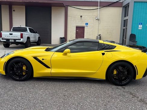 Used 2016 Chevrolet Corvette Stingray Coupe w/ Carbon Flash Badge Package image 6