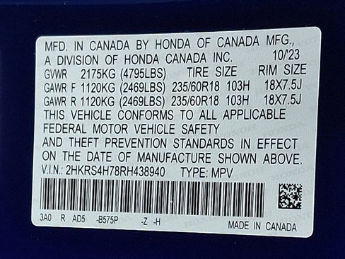 Used 2024 Honda CR-V EX-L image 30