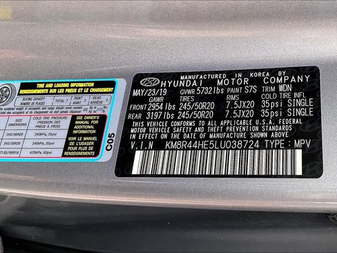 Used 2020 Hyundai Palisade SEL w/ Premium Package FWD image 34