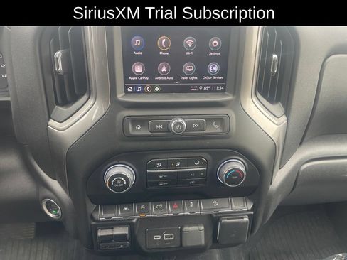 Used 2025 Chevrolet Silverado 1500 Custom Trail Boss w/ Turbomax Blackout Package AWD/4WD image 17