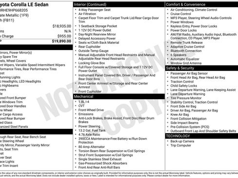 Used 2017 Toyota Corolla LE image 6