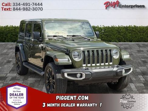Used 2021 Jeep Wrangler Unlimited Sahara AWD/4WD image 1