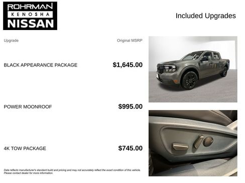 Used 2024 Ford Maverick Lariat w/ Black Appearance Package image 4