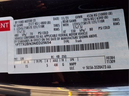 Used 2022 Ford F250 XL w/ Power Equipment Group AWD/4WD image 24