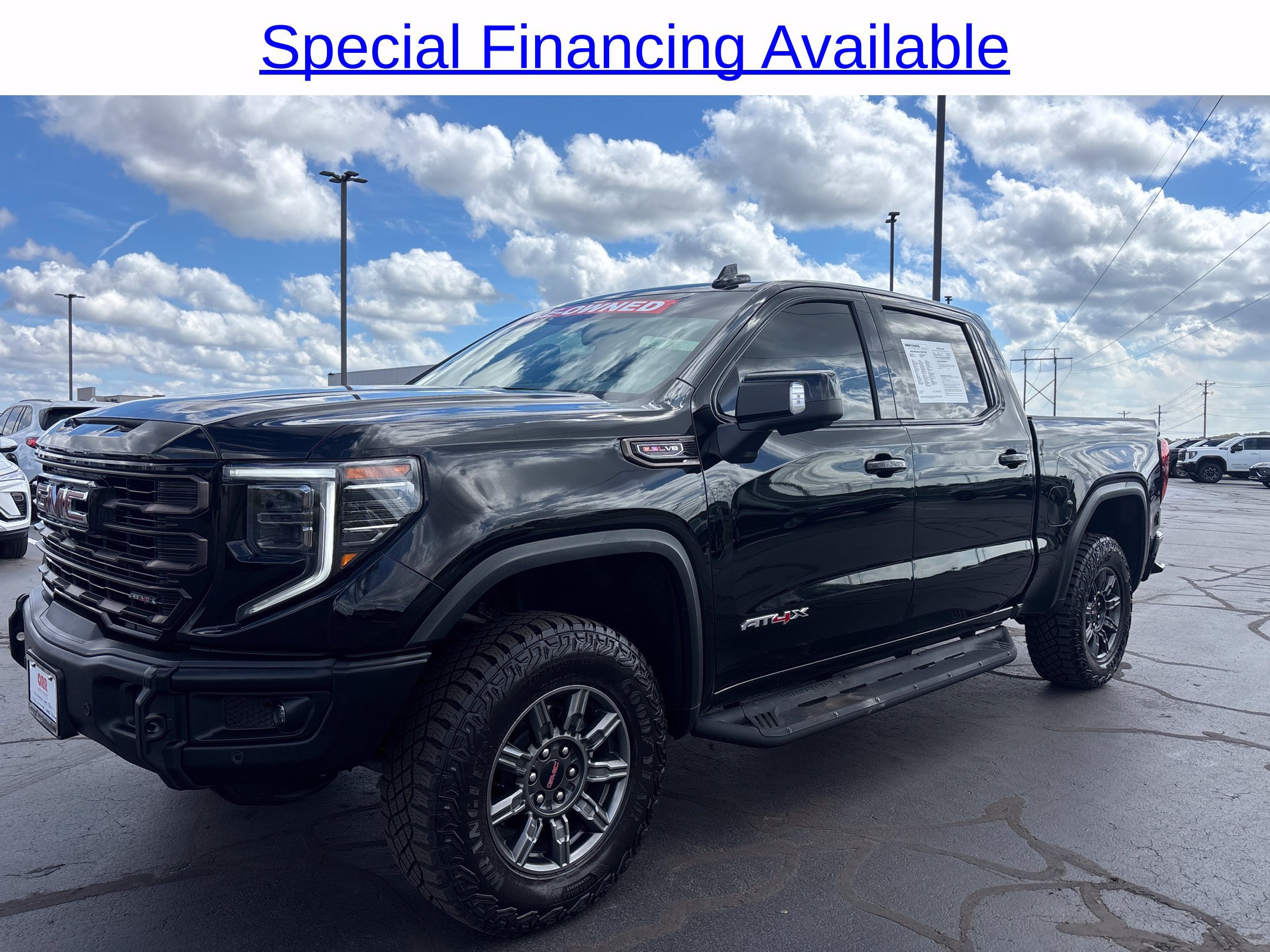 Used 2025 GMC Sierra 1500 AT4X AWD/4WD image 1