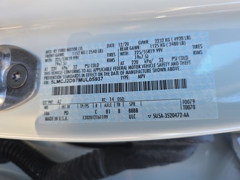 Used 2021 Lincoln Corsair Reserve w/ Elements Package image 35