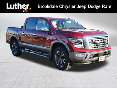 Used 2021 Nissan Titan Platinum Reserve w/ Moonroof Package image 1