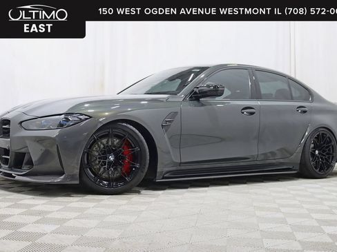 Used 2021 BMW M3 Competition w/ Executive Package RWD image 1