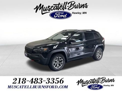 Used 2020 Jeep Cherokee Trailhawk w/ Cold Weather Group AWD/4WD image 1