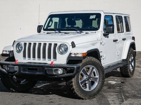 Used 2022 Jeep Wrangler Unlimited Sahara image 1