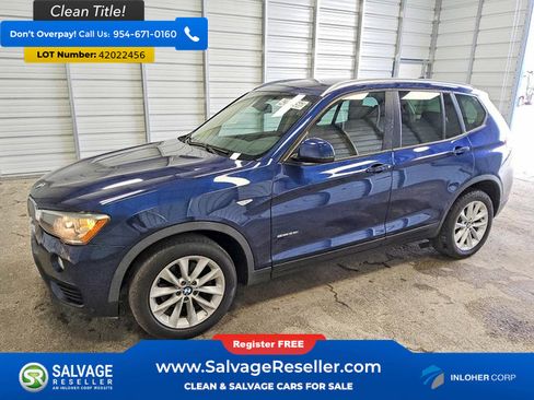 Used 2017 BMW X3 sDrive28i w/ Premium Package 3 image 1