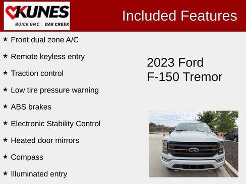 Used 2023 Ford F150 Tremor w/ 360 Degree Camera Package AWD/4WD image 2