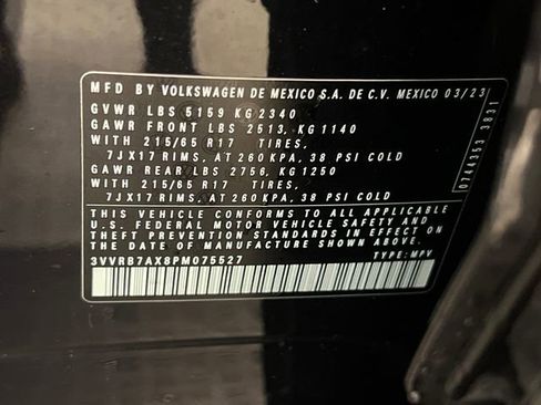 Certified 2023 Volkswagen Tiguan S image 27