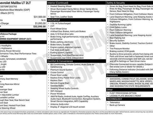 Certified 2024 Chevrolet Malibu LT image 23
