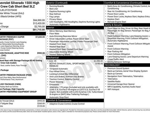 New 2026 Chevrolet Silverado 1500 High Country AWD/4WD image 44
