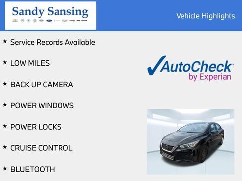 Used 2020 Nissan Versa S FWD image 8