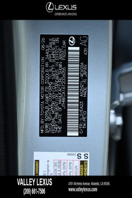 New 2026 Lexus ES 350h w/ Convenience Package FWD image 24