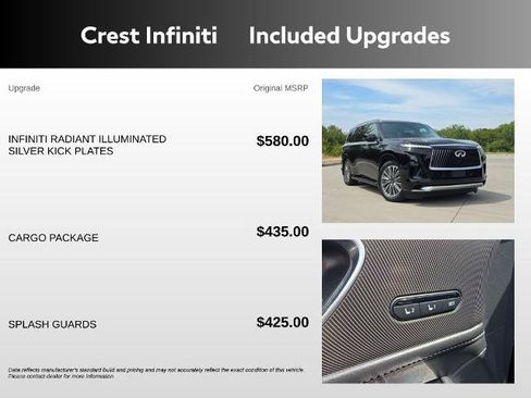 Certified 2026 INFINITI QX80 Luxe w/ Cargo Package RWD image 5