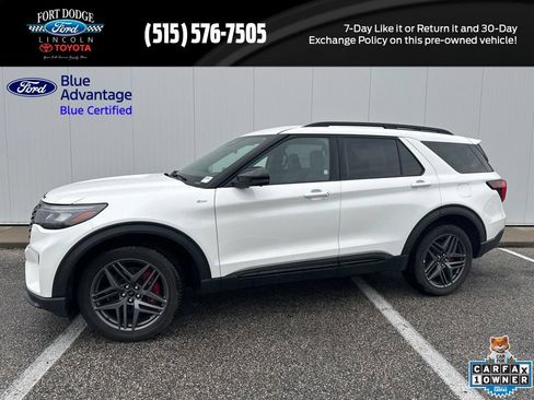 Certified 2025 Ford Explorer ST-Line w/ ST-Line Street Pack AWD/4WD image 1