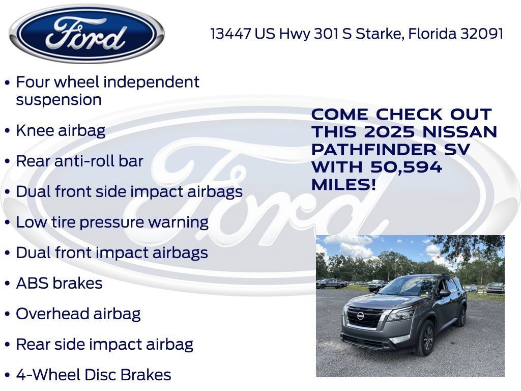 Used 2025 Nissan Pathfinder SV FWD image 22