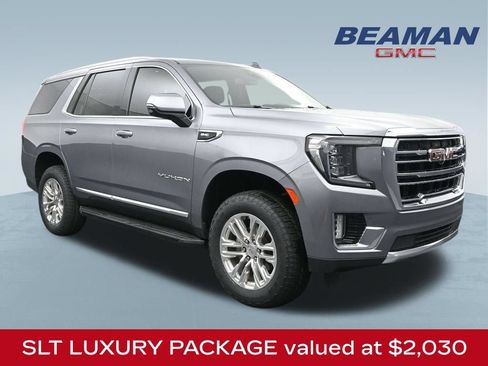 Used 2022 GMC Yukon SLT w/ SLT Luxury Package AWD/4WD image 1