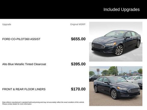 Used 2020 Ford Fusion SE AWD/4WD image 8