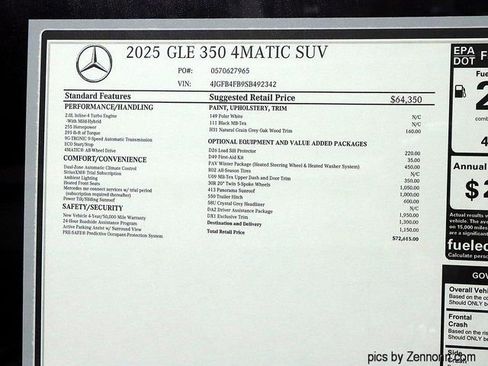 New 2025 Mercedes-Benz GLE 350 4MATIC image 29