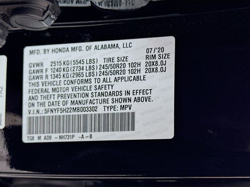 Used 2021 Honda Pilot Special Edition image 36