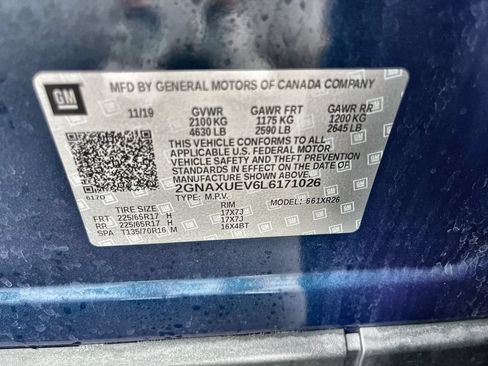 Used 2020 Chevrolet Equinox LT AWD/4WD image 32