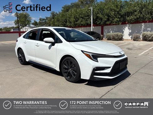 Used 2024 Toyota Corolla XSE FWD image 1