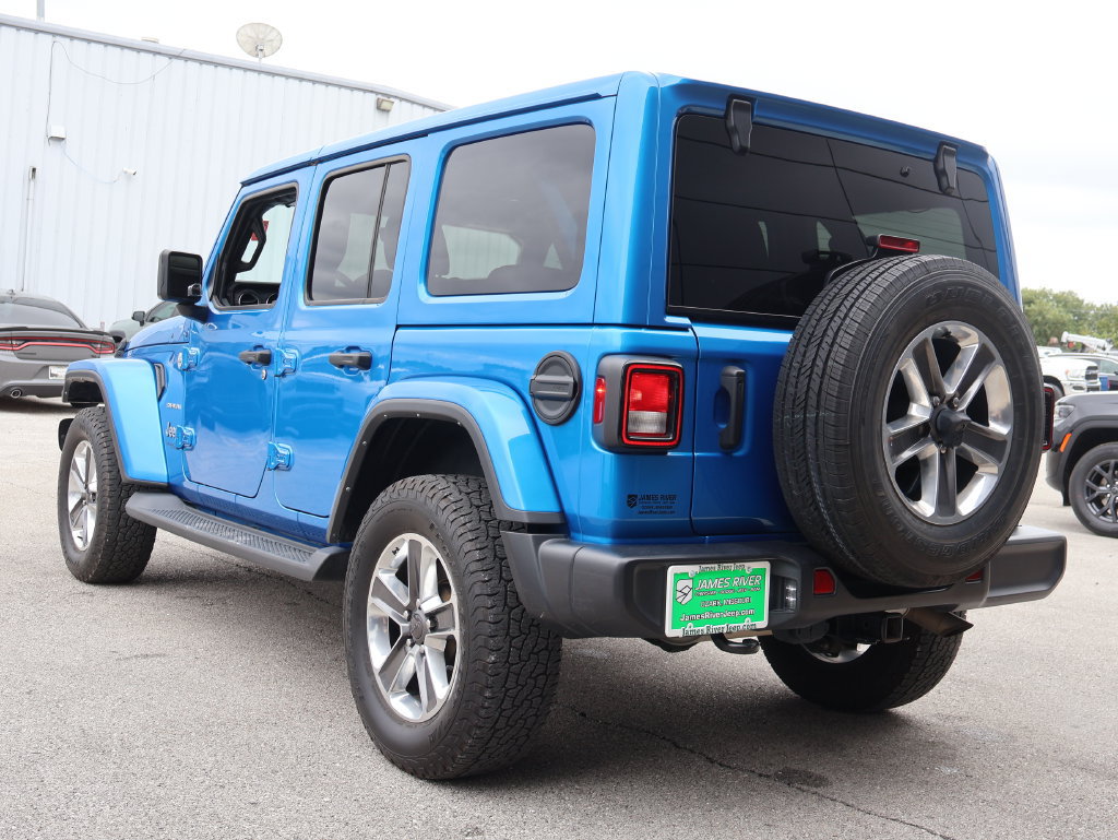 Used 2022 Jeep Wrangler Unlimited Sahara AWD/4WD image 3
