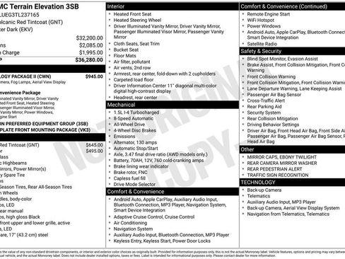 New 2026 GMC Terrain Elevation w/ Technology Package II image 5