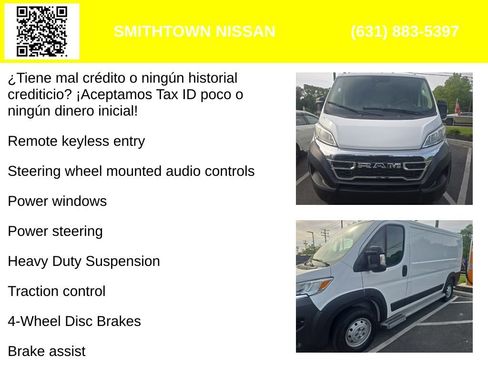 Used 2023 RAM ProMaster 2500 FWD image 4