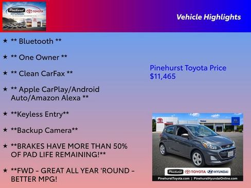 Used 2021 Chevrolet Spark LS FWD image 16