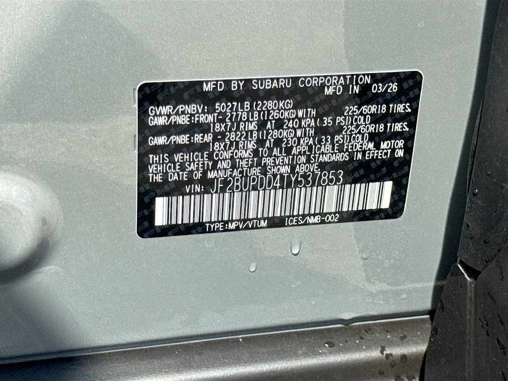 New 2026 Subaru Outback Limited AWD/4WD image 42