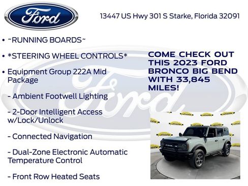 Certified 2023 Ford Bronco Big Bend image 17