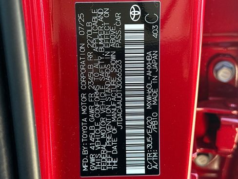 Used 2026 Toyota Prius Limited w/ Limited Premium Package image 31