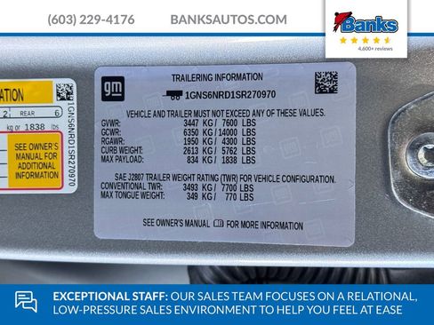 Certified 2025 Chevrolet Tahoe LT image 9