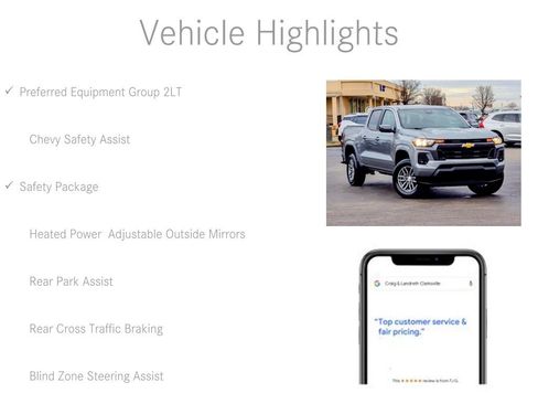 Used 2023 Chevrolet Colorado LT w/ LT Convenience Package II image 6