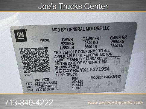 Used 2020 Chevrolet Silverado 2500 High Country image 64