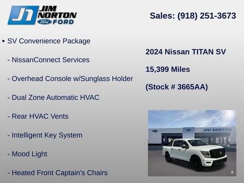 Used 2024 Nissan Titan SV AWD/4WD image 39
