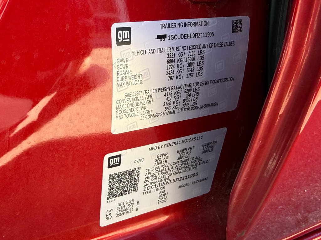 Certified 2024 Chevrolet Silverado 1500 RST AWD/4WD image 11
