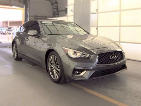 Used 2023 INFINITI Q50 Luxe w/ Cargo Package RWD image 5