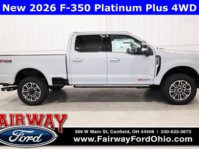 New 2026 Ford F350 Platinum w/ Platinum Plus Package