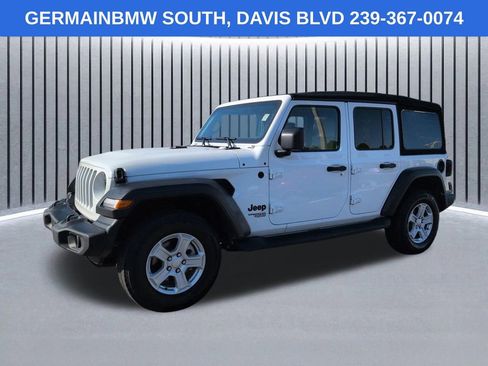 Used 2021 Jeep Wrangler Unlimited Sport AWD/4WD image 1