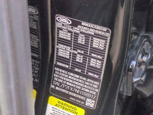 Used 2022 Land Rover Range Rover Evoque SE image 33