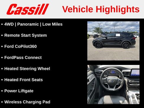 Used 2024 Ford Explorer ST-Line w/ Class IV Trailer Tow Package AWD/4WD image 7