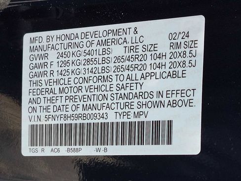 Certified 2024 Honda Passport EX-L image 31