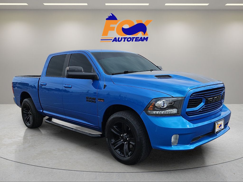 Used 2018 RAM 1500 Sport w/ Hydro Blue Sport Package AWD/4WD image 7