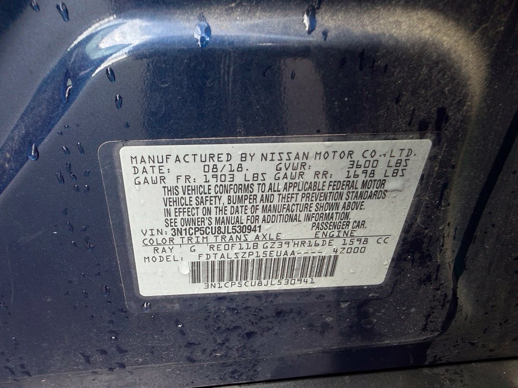 Used 2018 Nissan Kicks SV FWD image 31